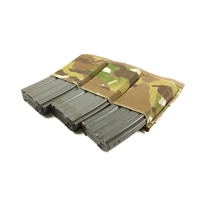 Triple M4 Magazine Pouch MOLLE Mount Multicam - View 4