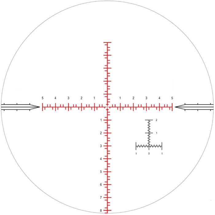 NIGHTFORCE - NX8 4-32X50MM F1 FFP ILLUMINATED RIFLE SCOPE - View 6