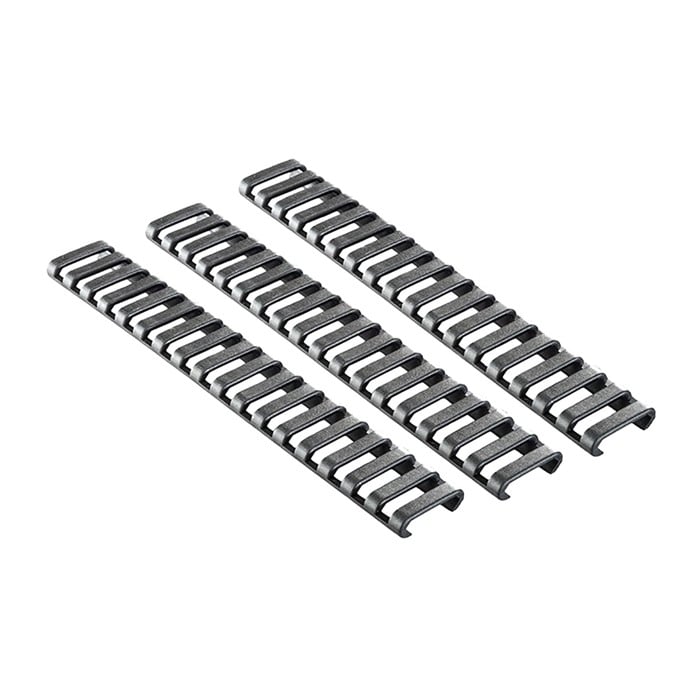 18 Slot Ladder Rail Cover Picatinny Polymer Black