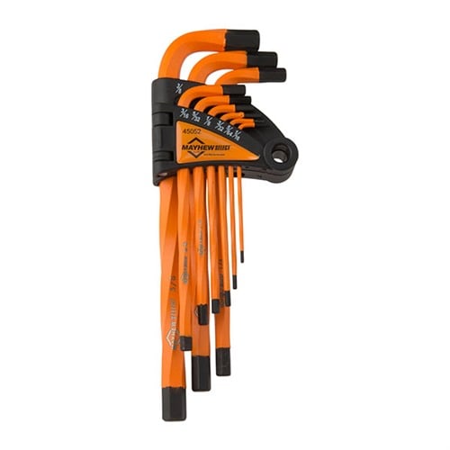 MAYHEW STEEL - MAYHEW HEAVY DUTY TWISTED HEX KEY SET - View 4