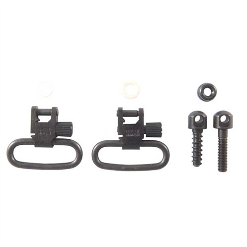 UNCLE MIKES - SS BL LOOP SWIVEL SET