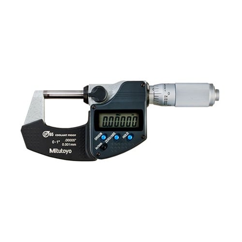 0-1"Digital Electronic Outside Micrometer w/Friction Thimble