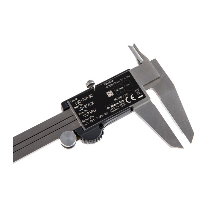 0-8” Aos Absolute Digimatic Caliper Stainless Steel - View 5