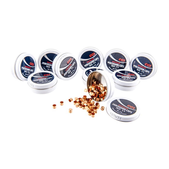 #11M Magnum Percussion Caps 1,000/Box