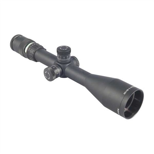 AccuPoint 5-20x50mm SFP Illum Green Std Duplex Crosshair BLK - View 3