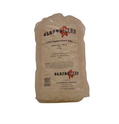 12 Gauge 7/8 to 1-1/8oz Wads for 12SOWhite 500/Bag